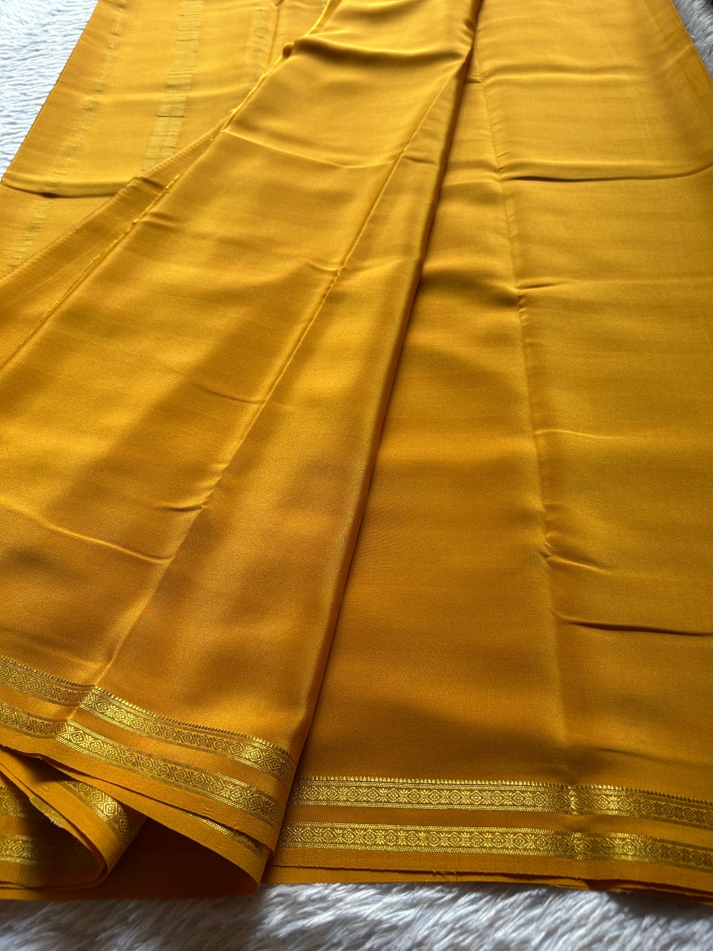 Surabhi : Solid Golden yellow