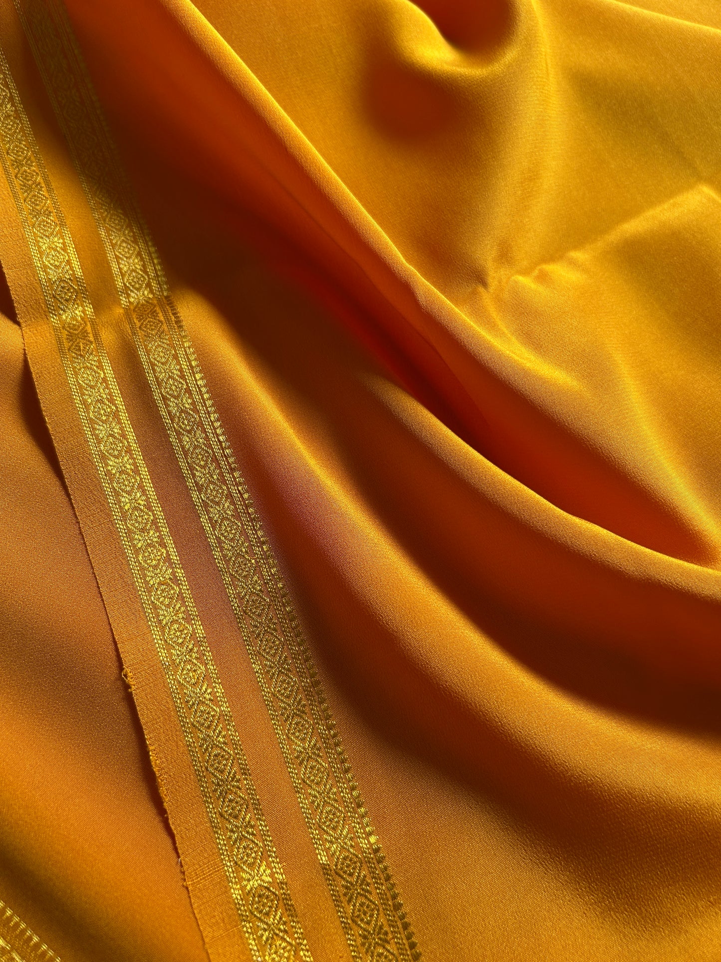Surabhi : Solid Golden yellow