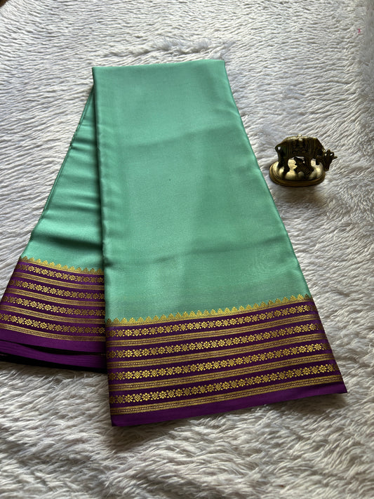 Poornima (2D) : Sea green-purple