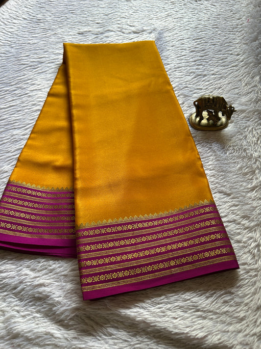 Poornima (2D) : Golden yellow-magenta