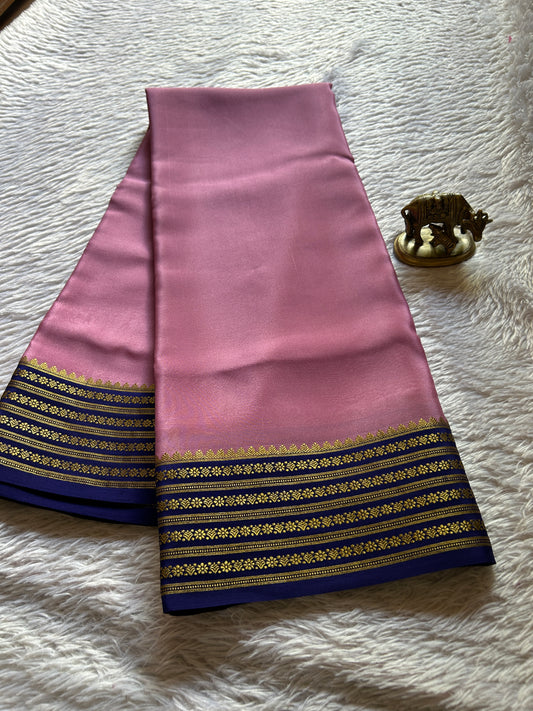Poornima (2D) : Baby pink-deep blue