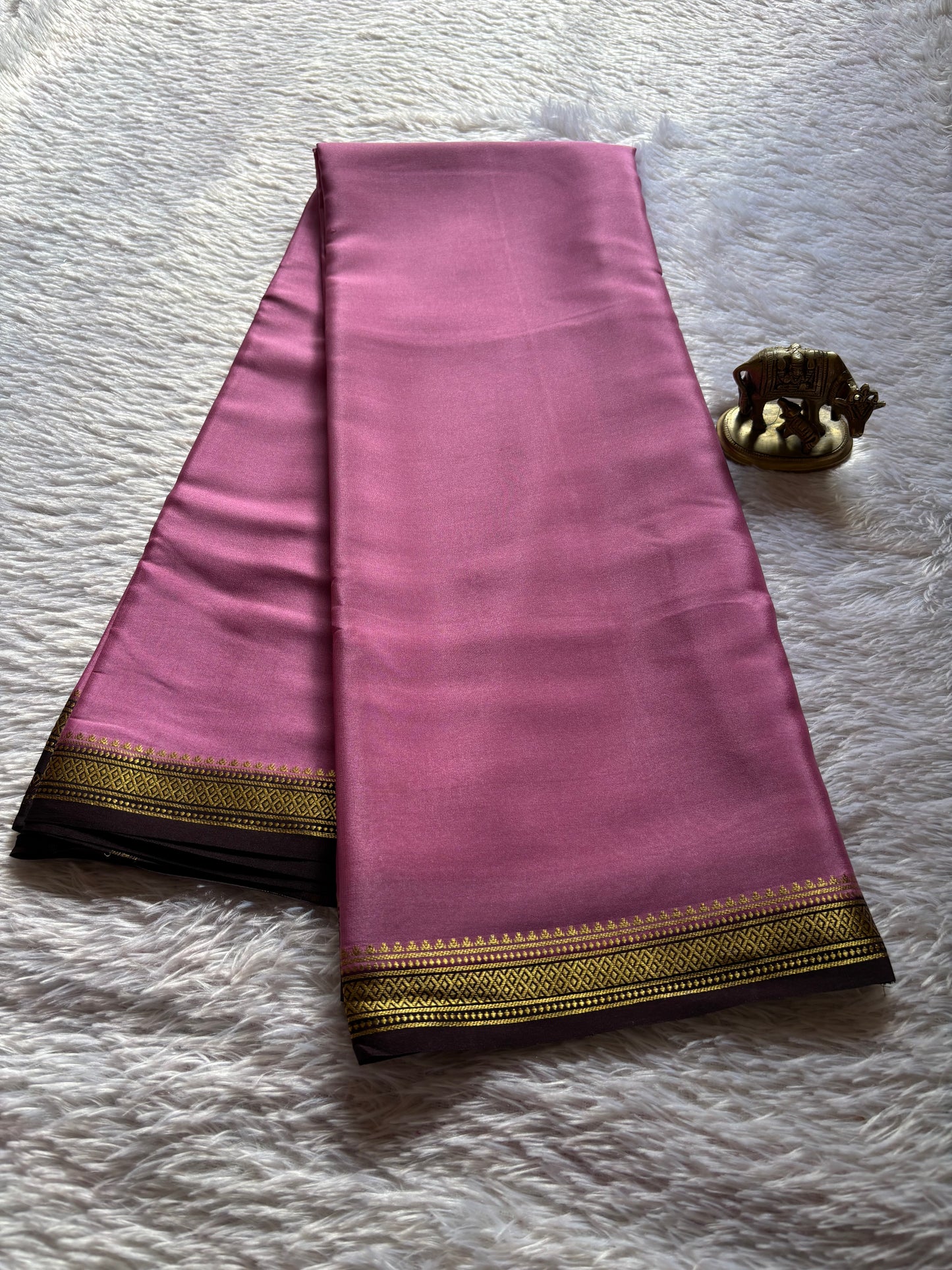 Preetha (2D) : Rose pink-deep brown