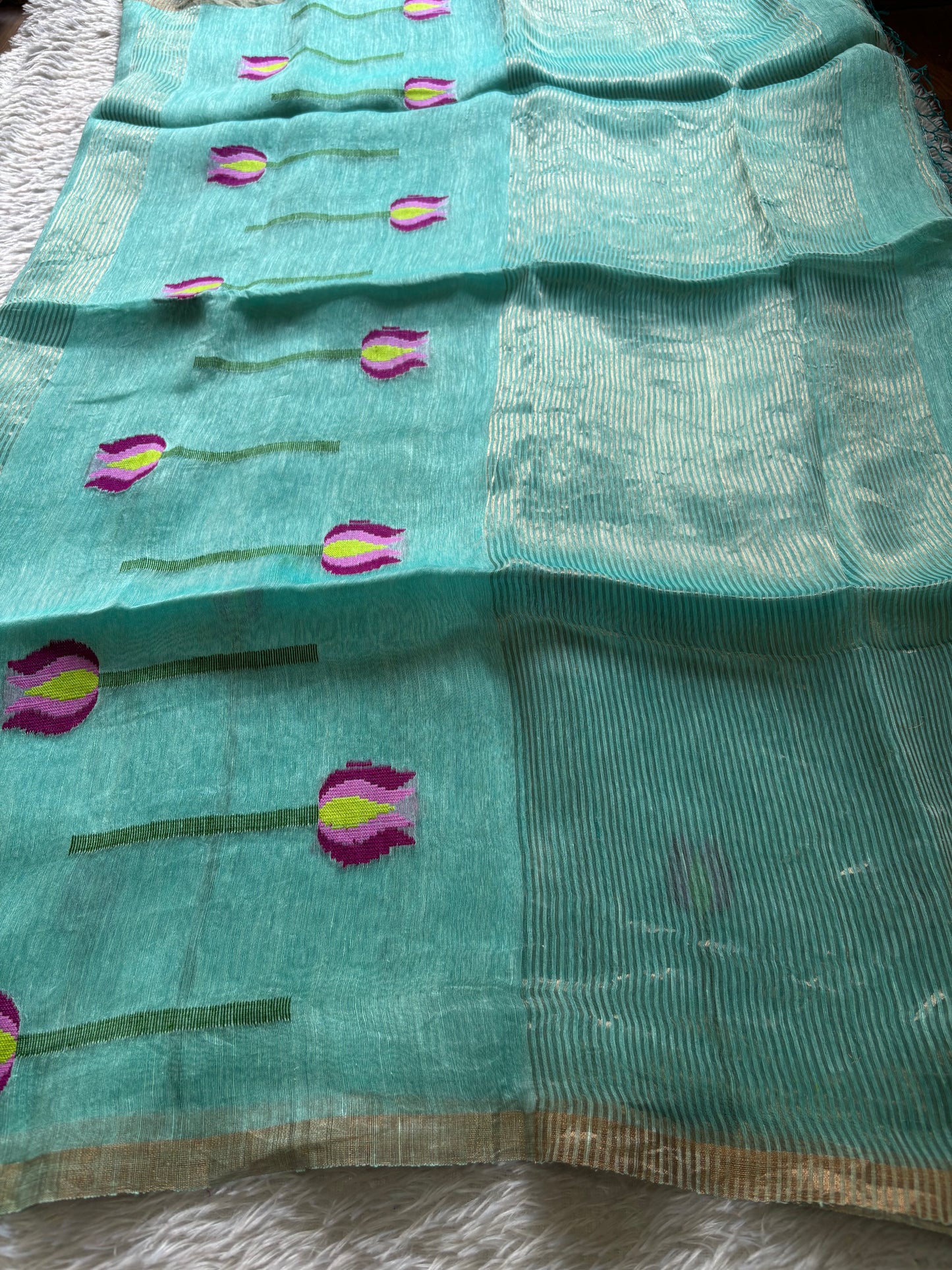 Tavare : Solid Aqua blue