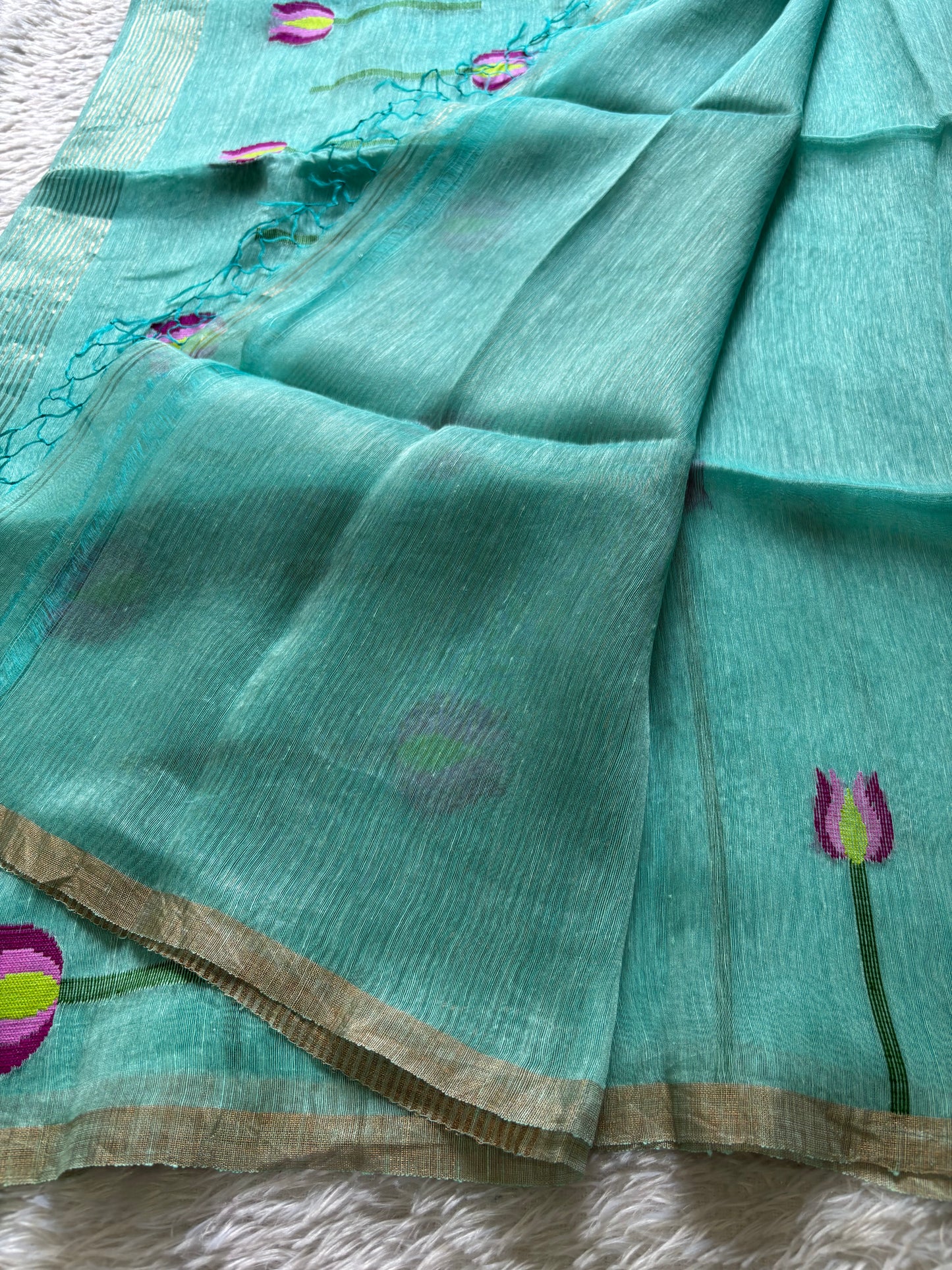 Tavare : Solid Aqua blue