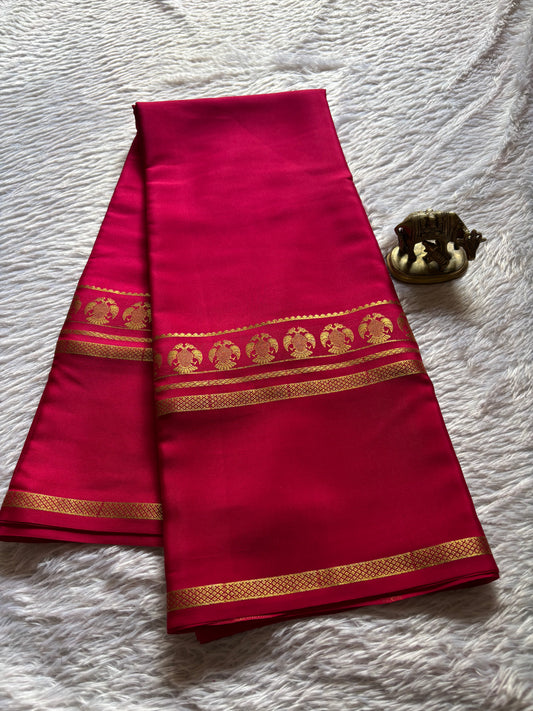 Ashwini : Solid Rani pink