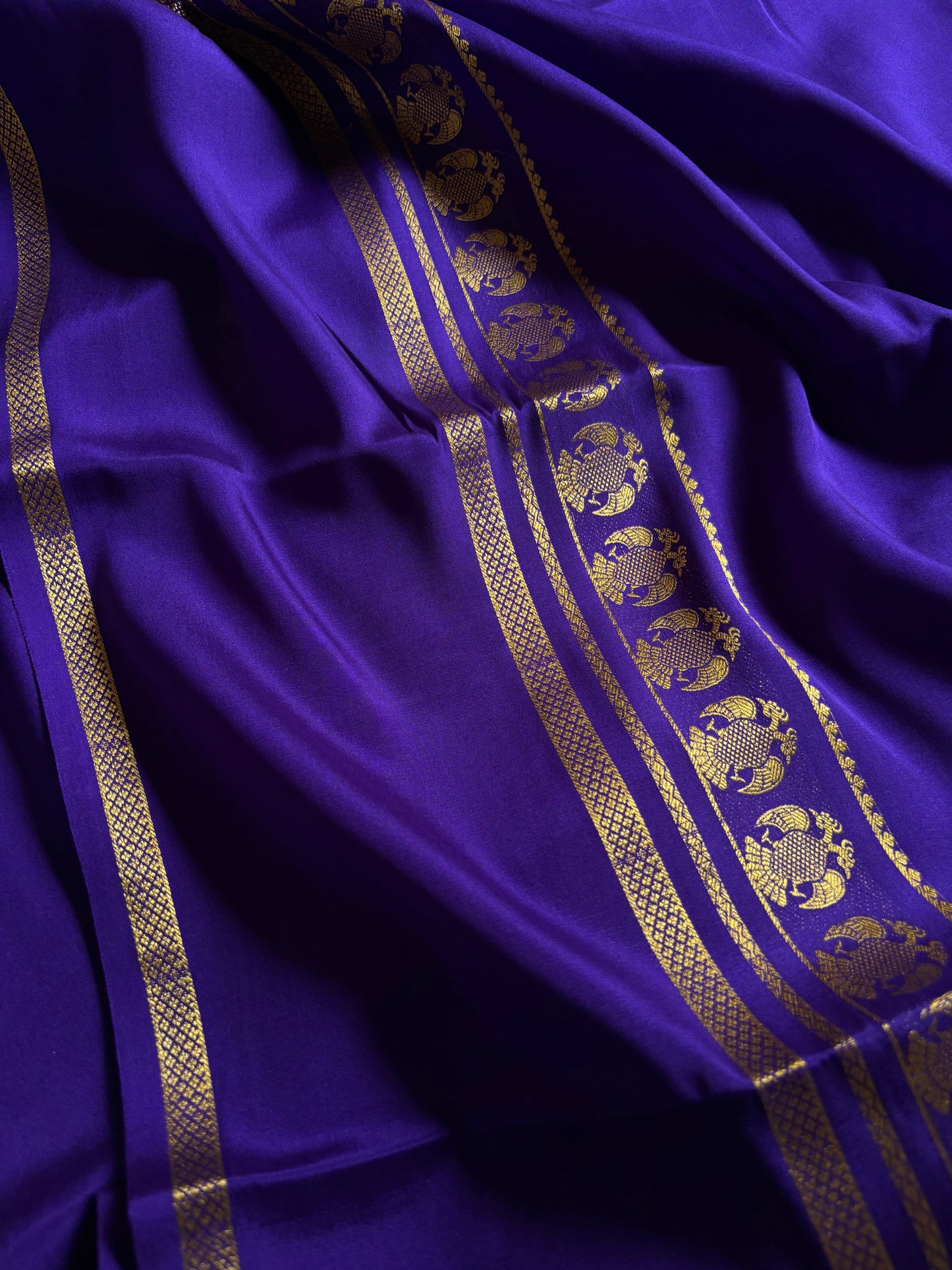 Ashwini : Solid Dark blue