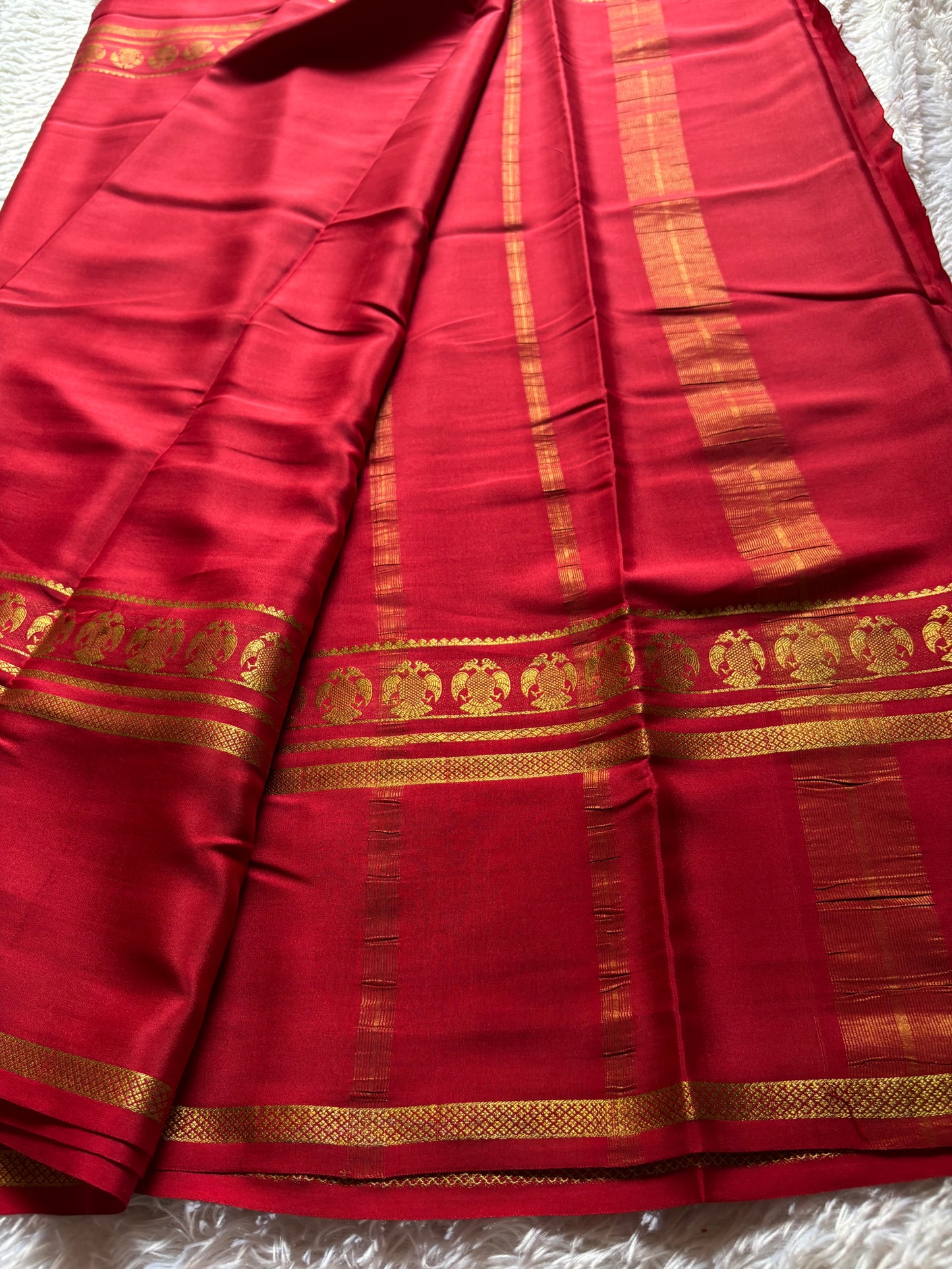 Ashwini : Solid Dark red