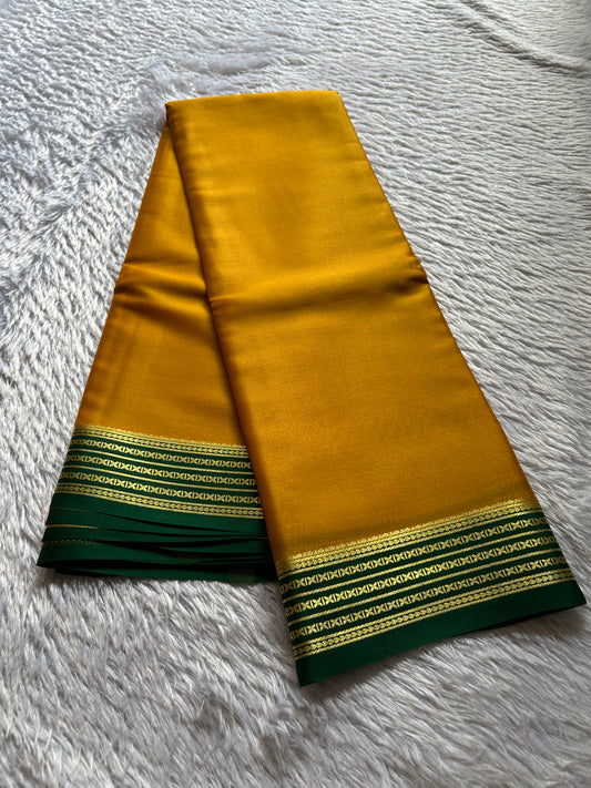 Deeksha (2D) : Golden Yellow-bottle green