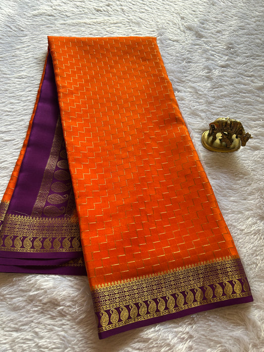 Mahima (2D) : Orange-purple