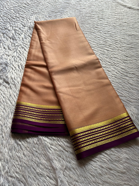 Deeksha (2D) : Light peach-magenta