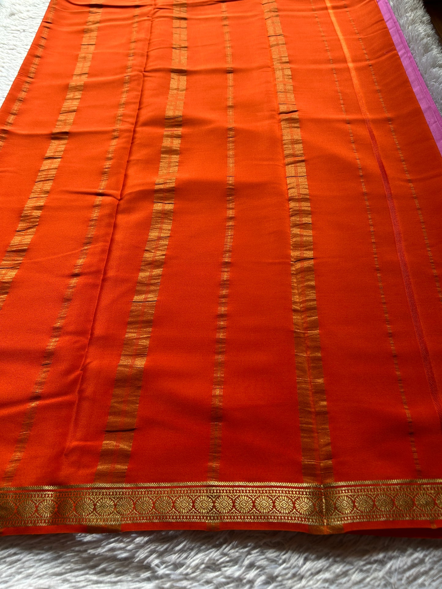 Parijata (2D) : Rose pink-orange