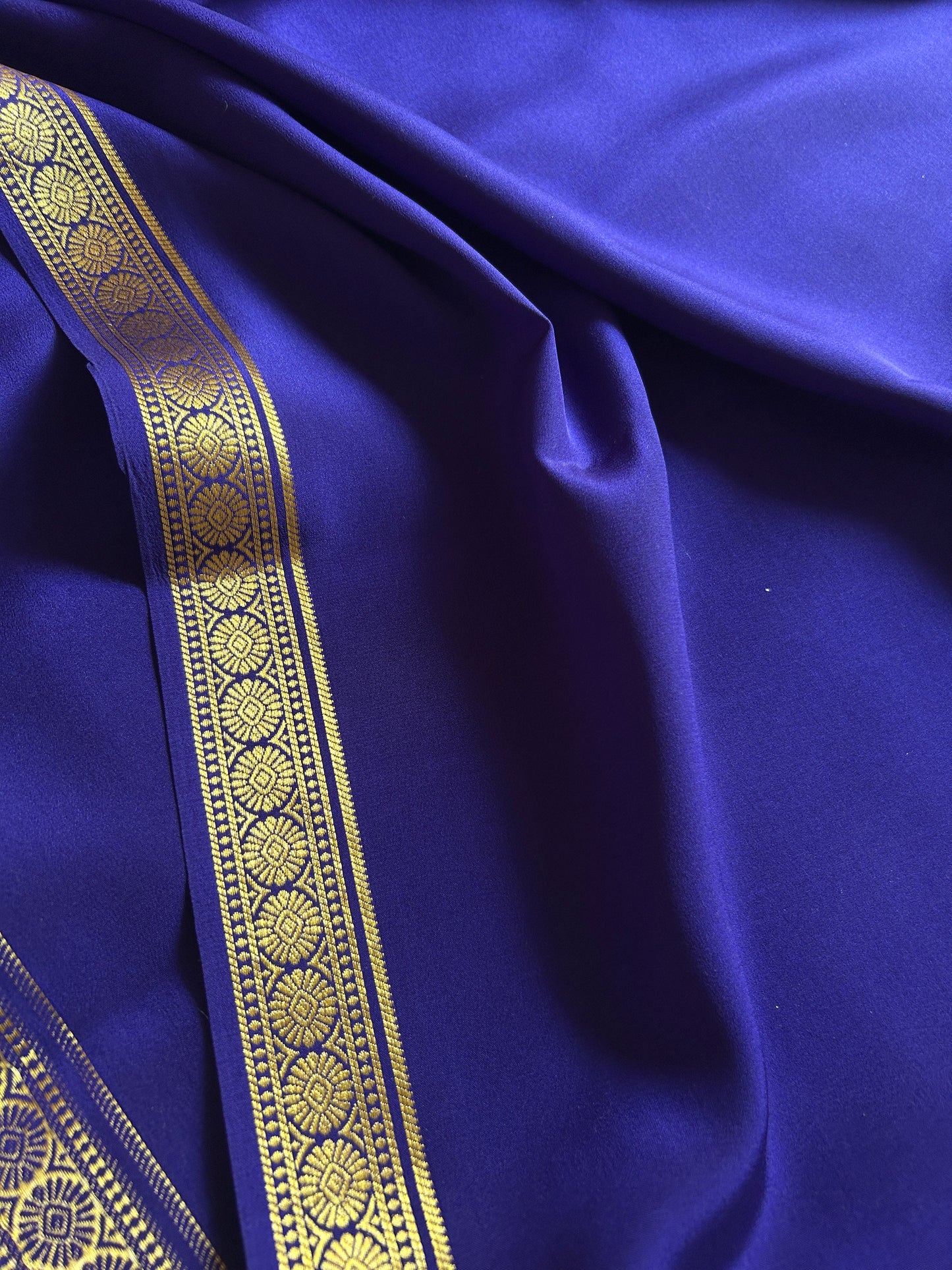 Parijata : Solid Navy blue