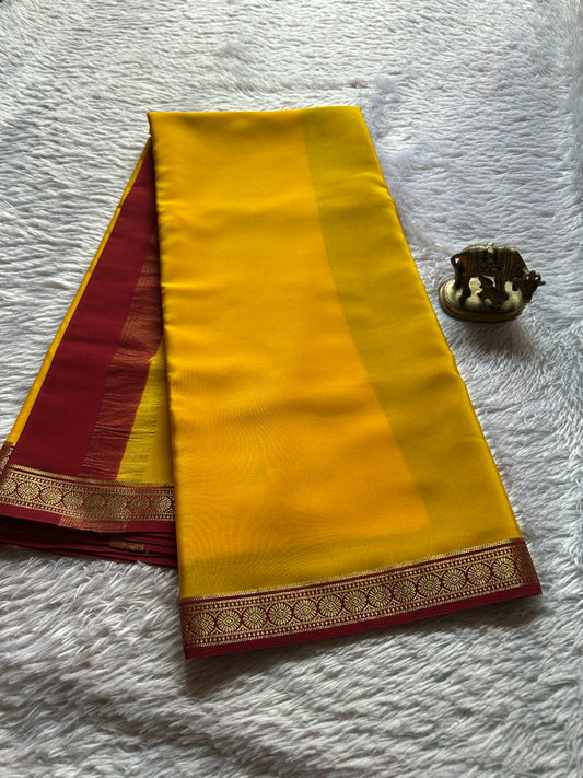 Parijata (2D) : Yellow-dark red