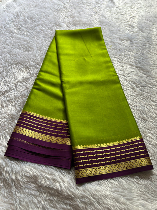 Lekhana (2D) : Mehendi green-magenta