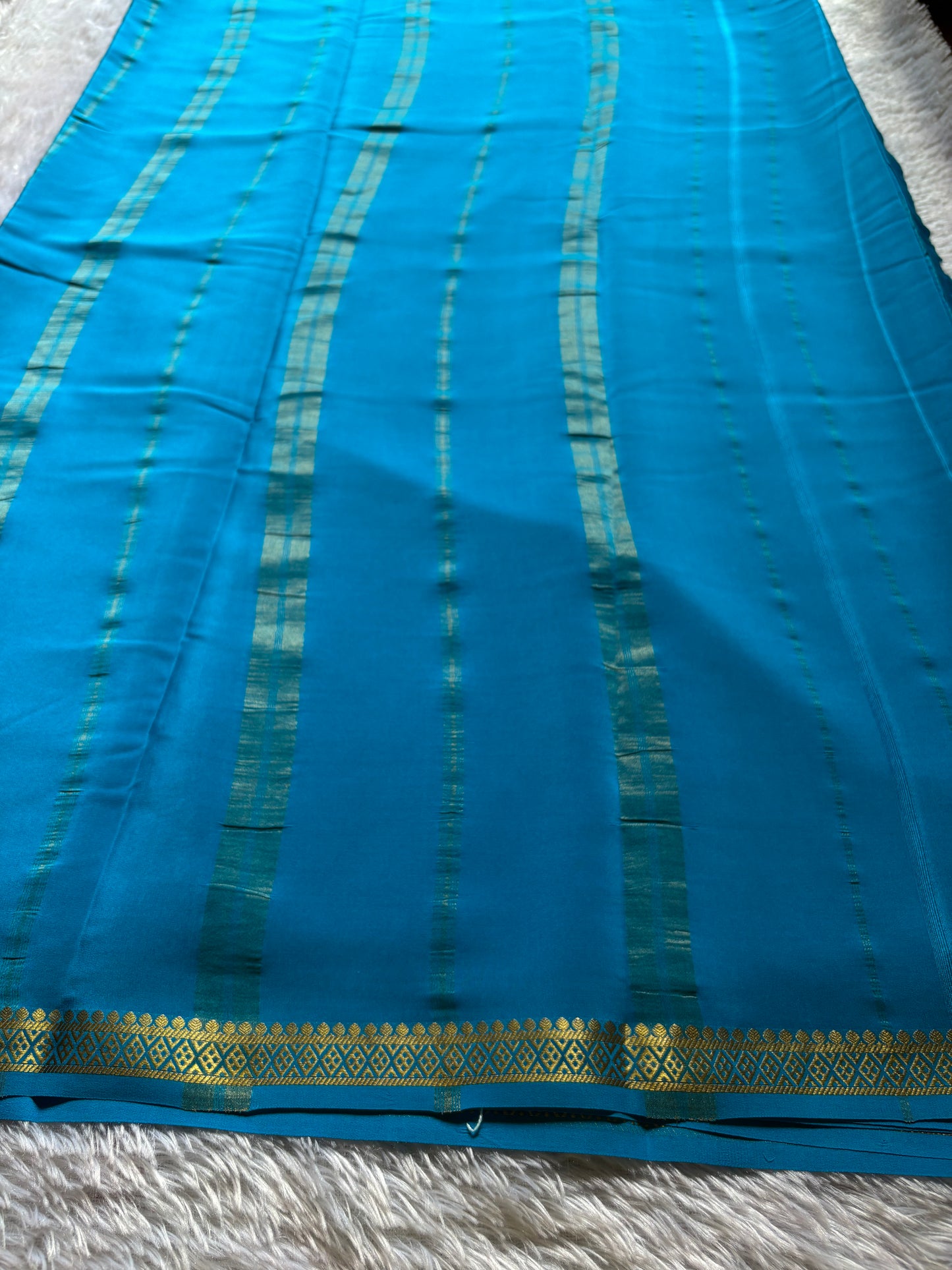 Nikhila : Solid Ananda blue