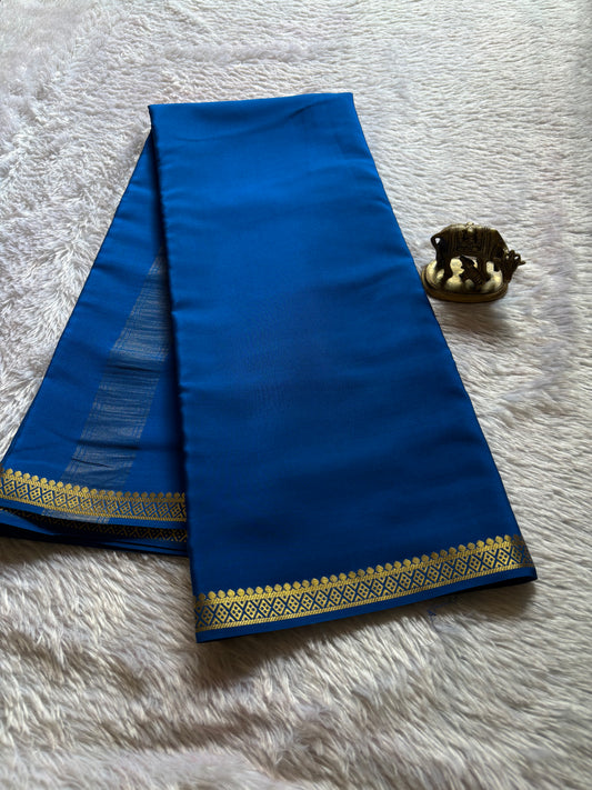 Nikhila : Solid Dark blue