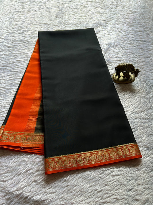 Parijata (2D) : Black-orange