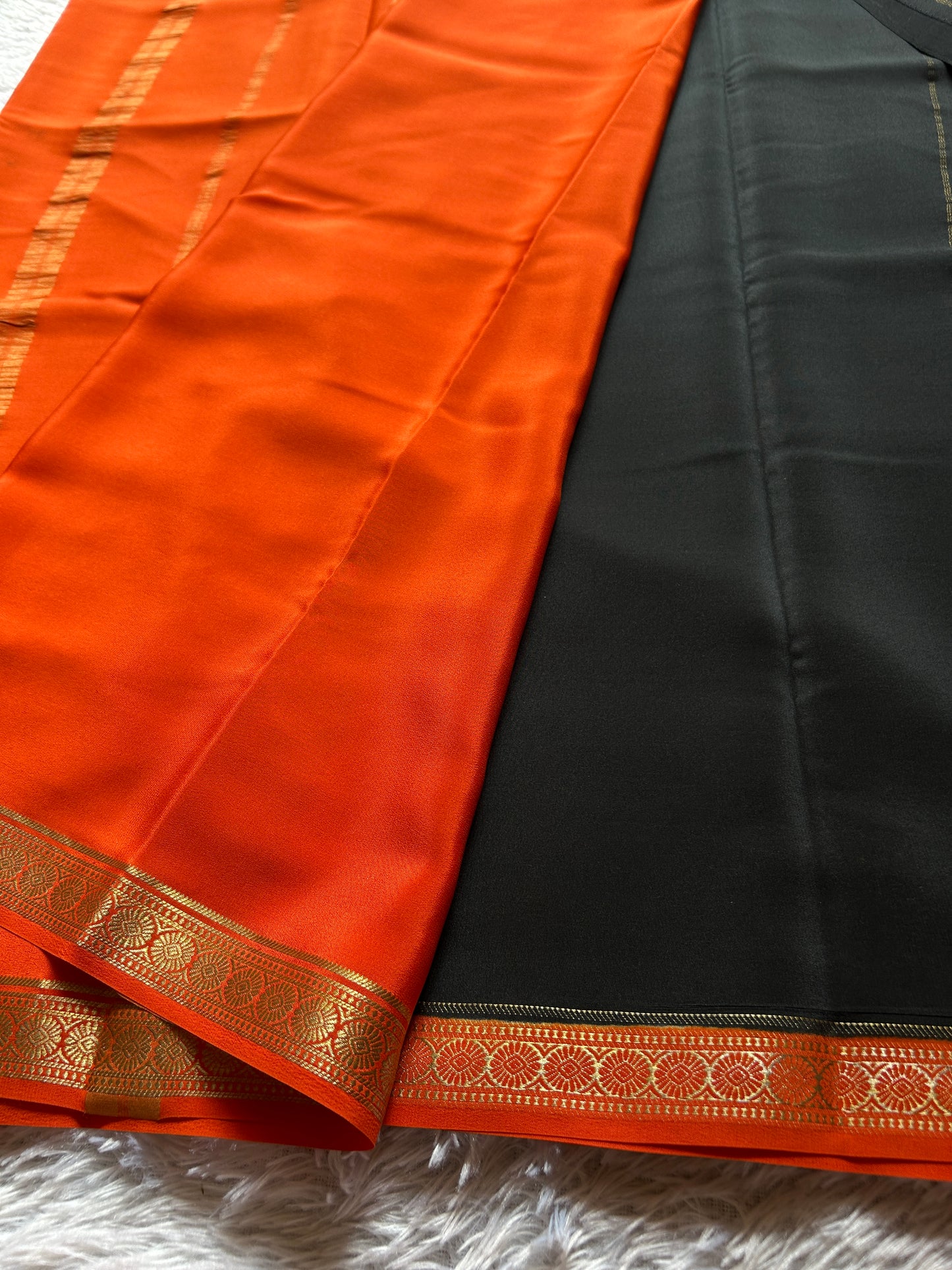 Parijata (2D) : Black-orange
