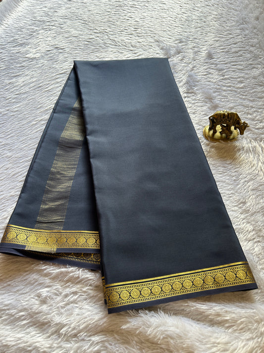 Parijata : Solid Steel grey