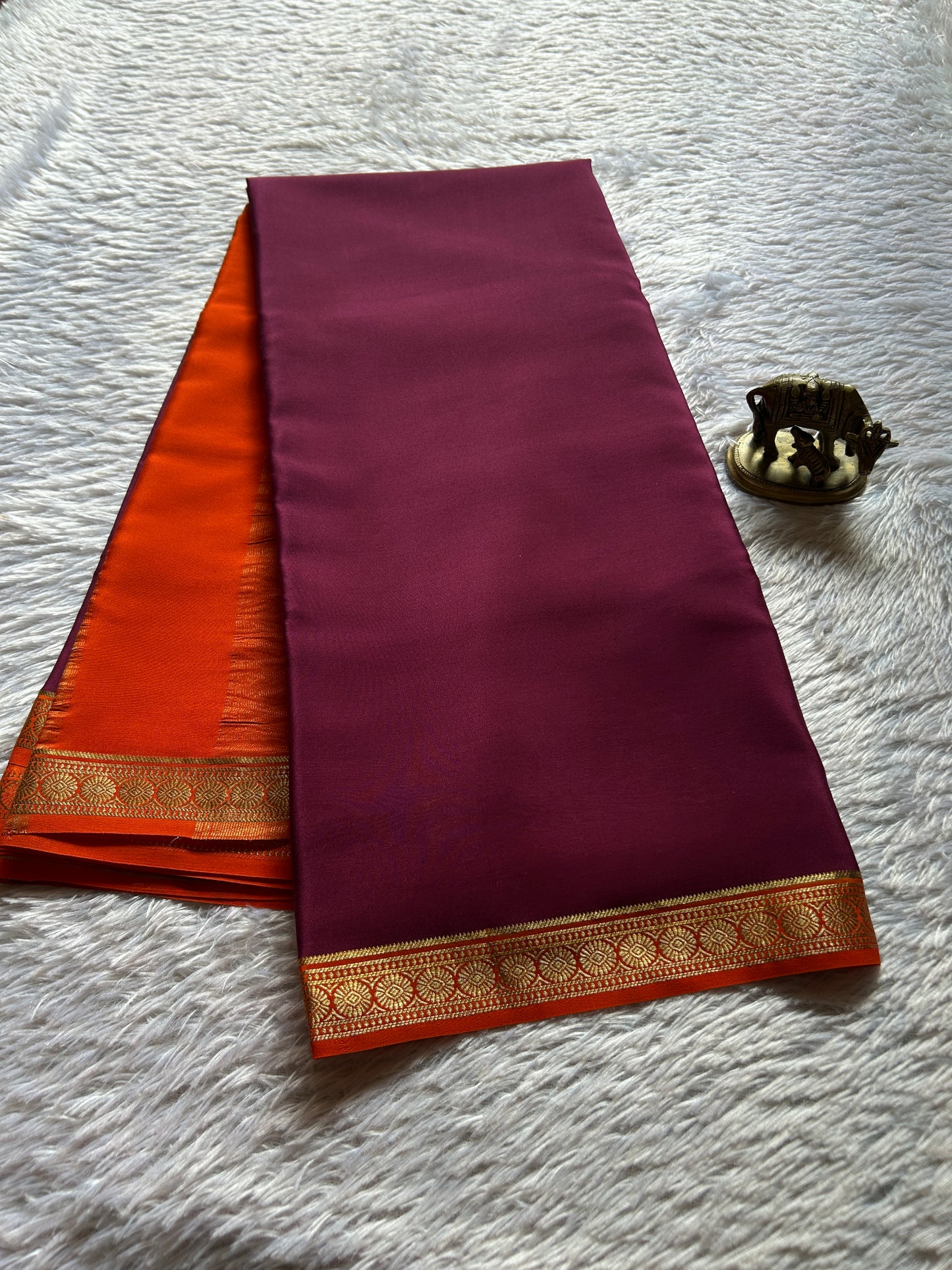 Parijata (2D) : Magenta pink-orange