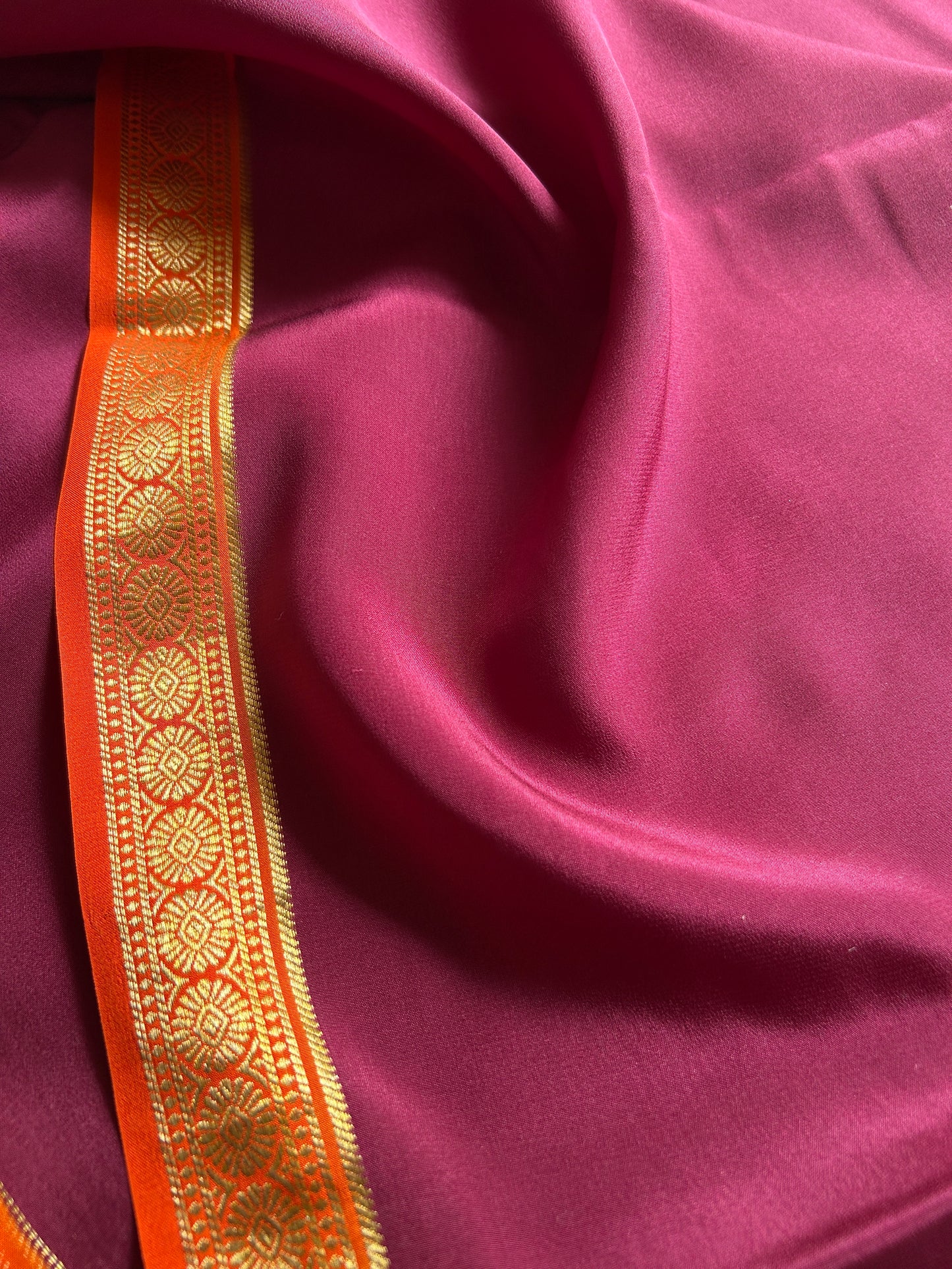 Parijata (2D) : Magenta pink-orange