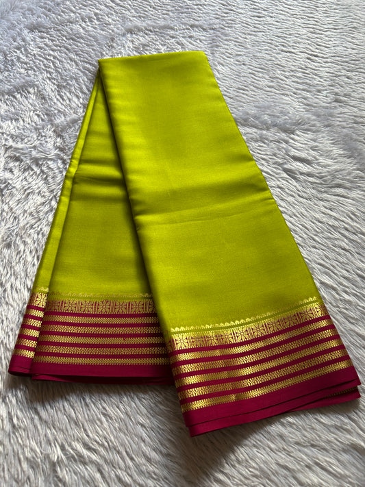 Nayana (2D) : Mehendi green-pink