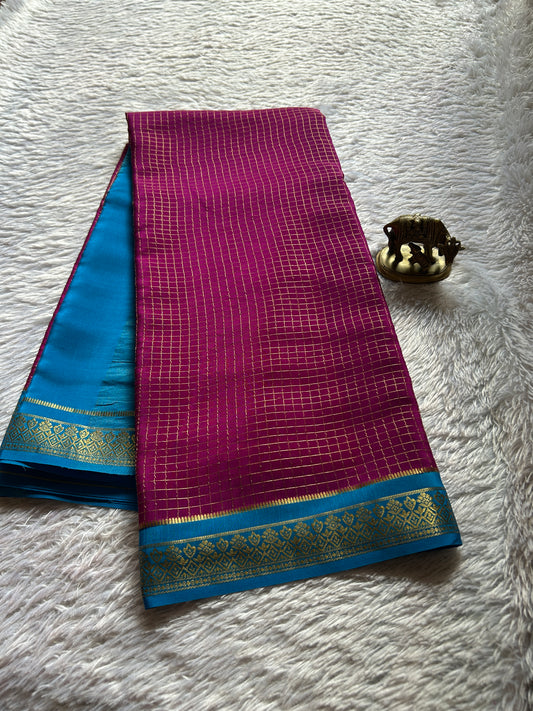 Vishakha (2D) : Magenta-ananda blue