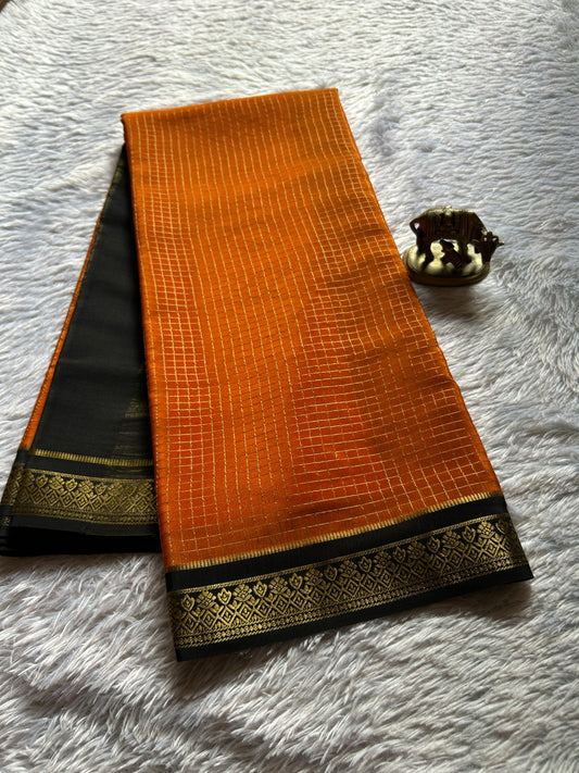 Vishakha (2D) : Rust orange-black