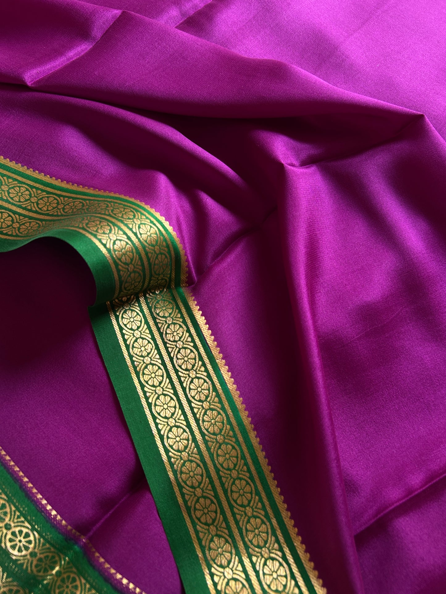 Pushpavathi (2D) : Purple-green