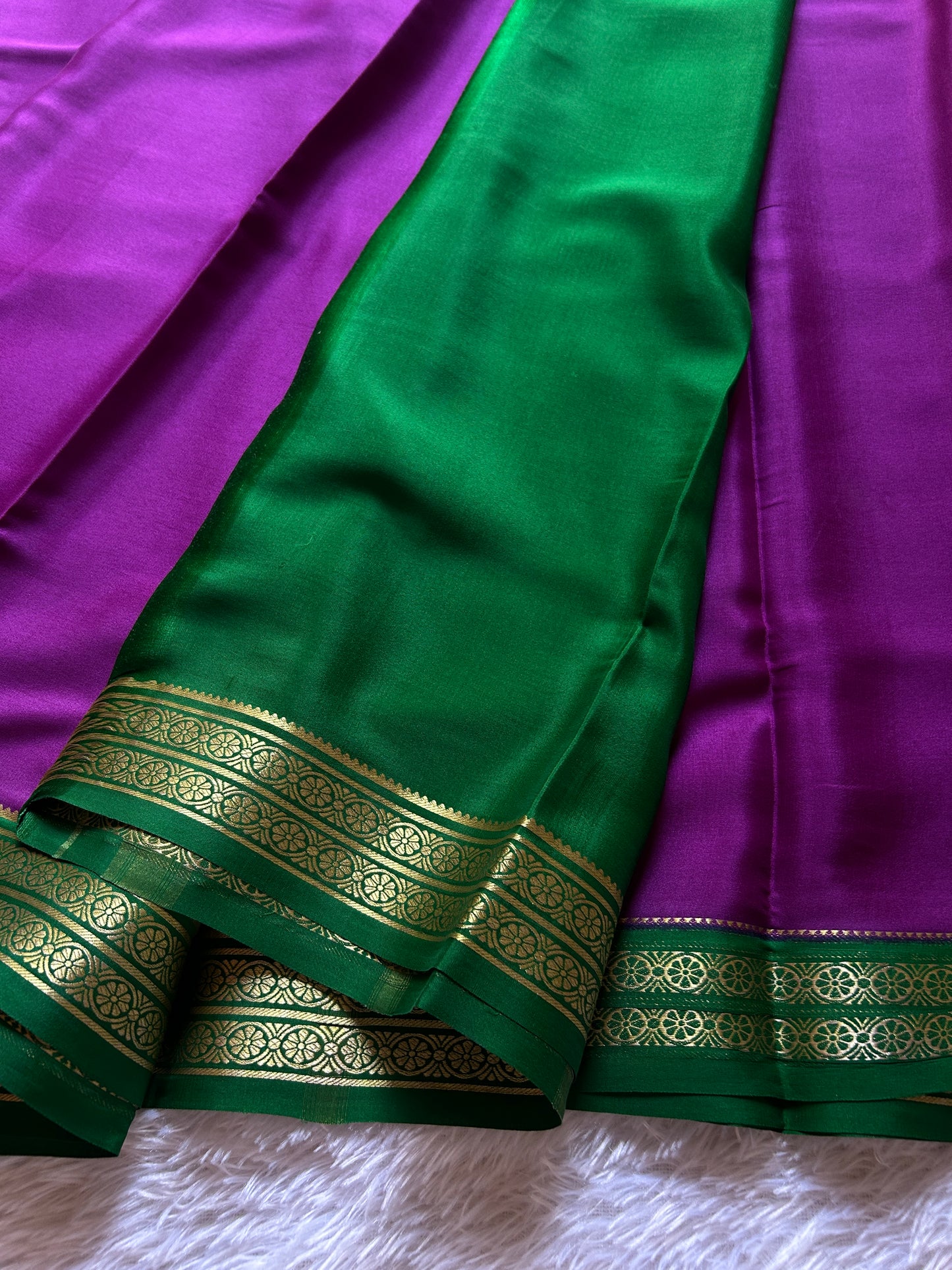 Pushpavathi (2D) : Purple-green