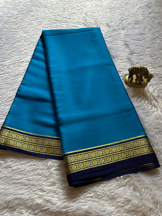 Pushpavathi (2D) : Ananda blue-navy blue