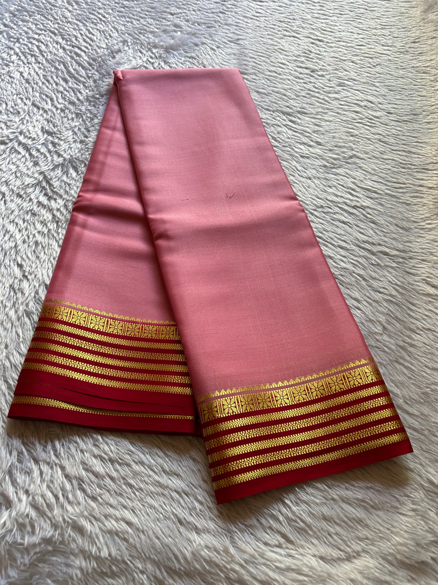 Nayana (2D) : Baby pink-maroon