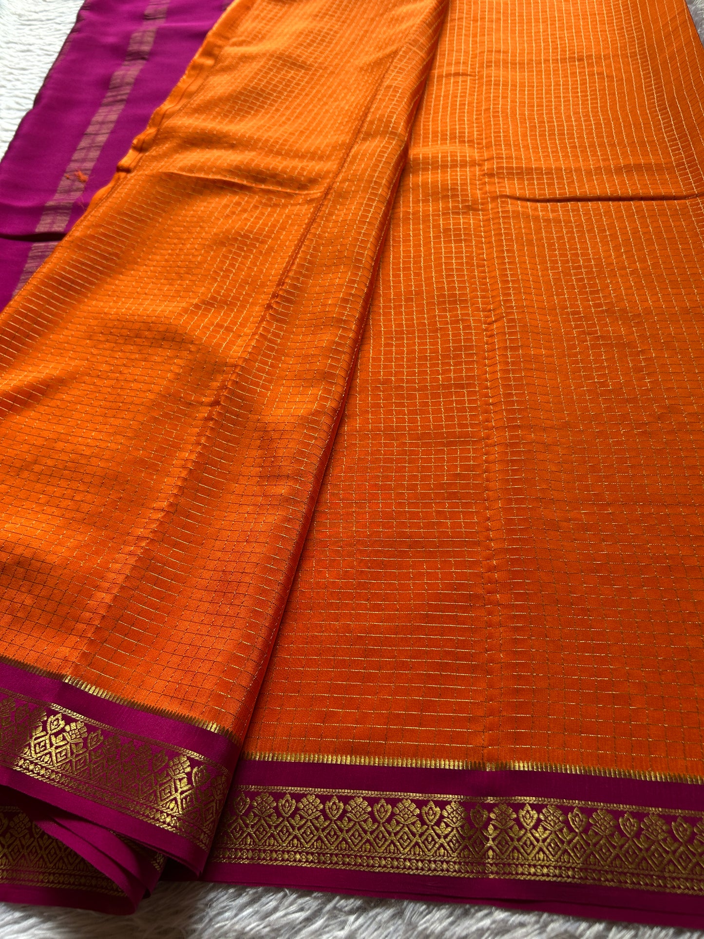 Vishakha (2D) : Orange-rani pink