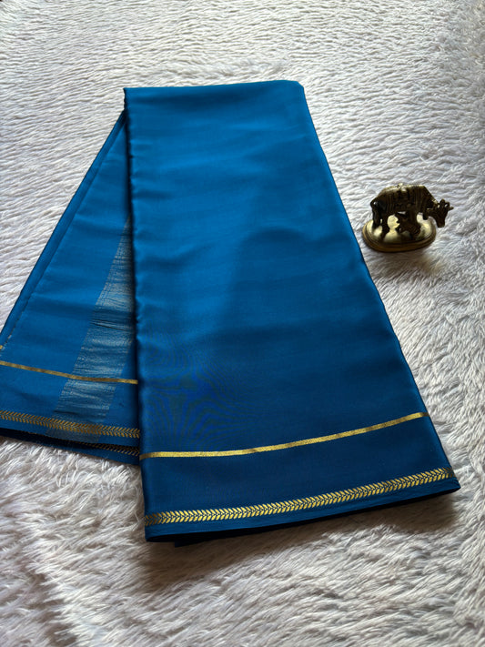 Vinaya : Solid Teal blue