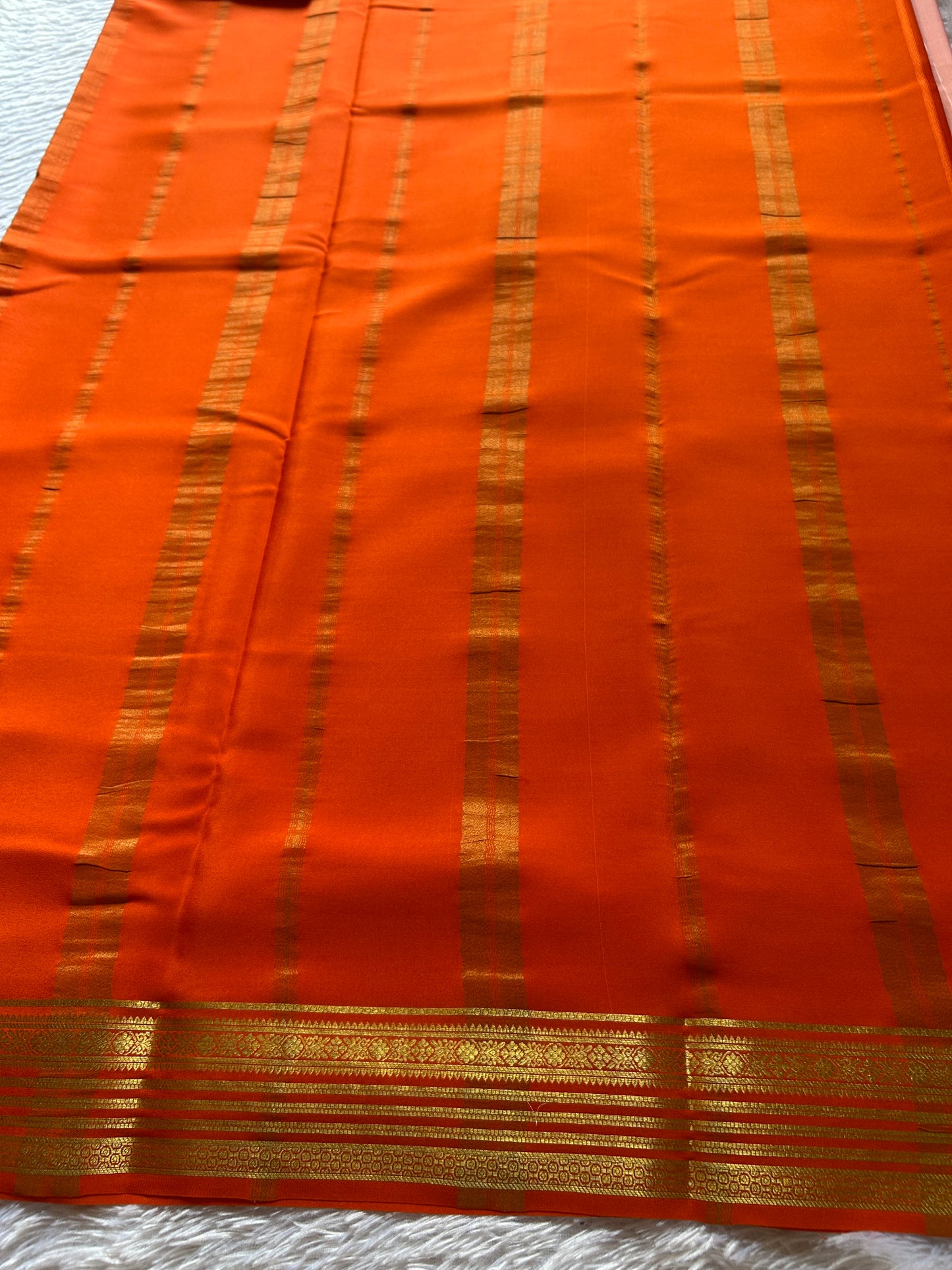 Vasanthi (2D) : Light peach-orange