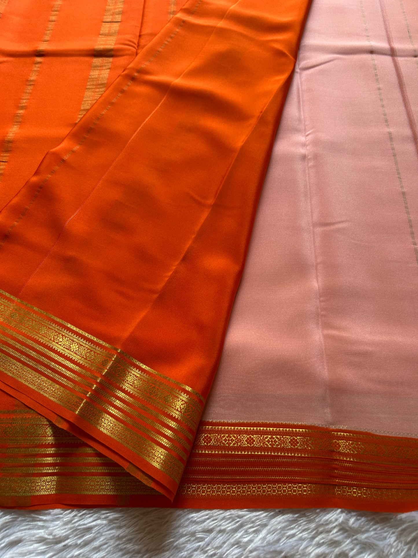 Vasanthi (2D) : Light peach-orange