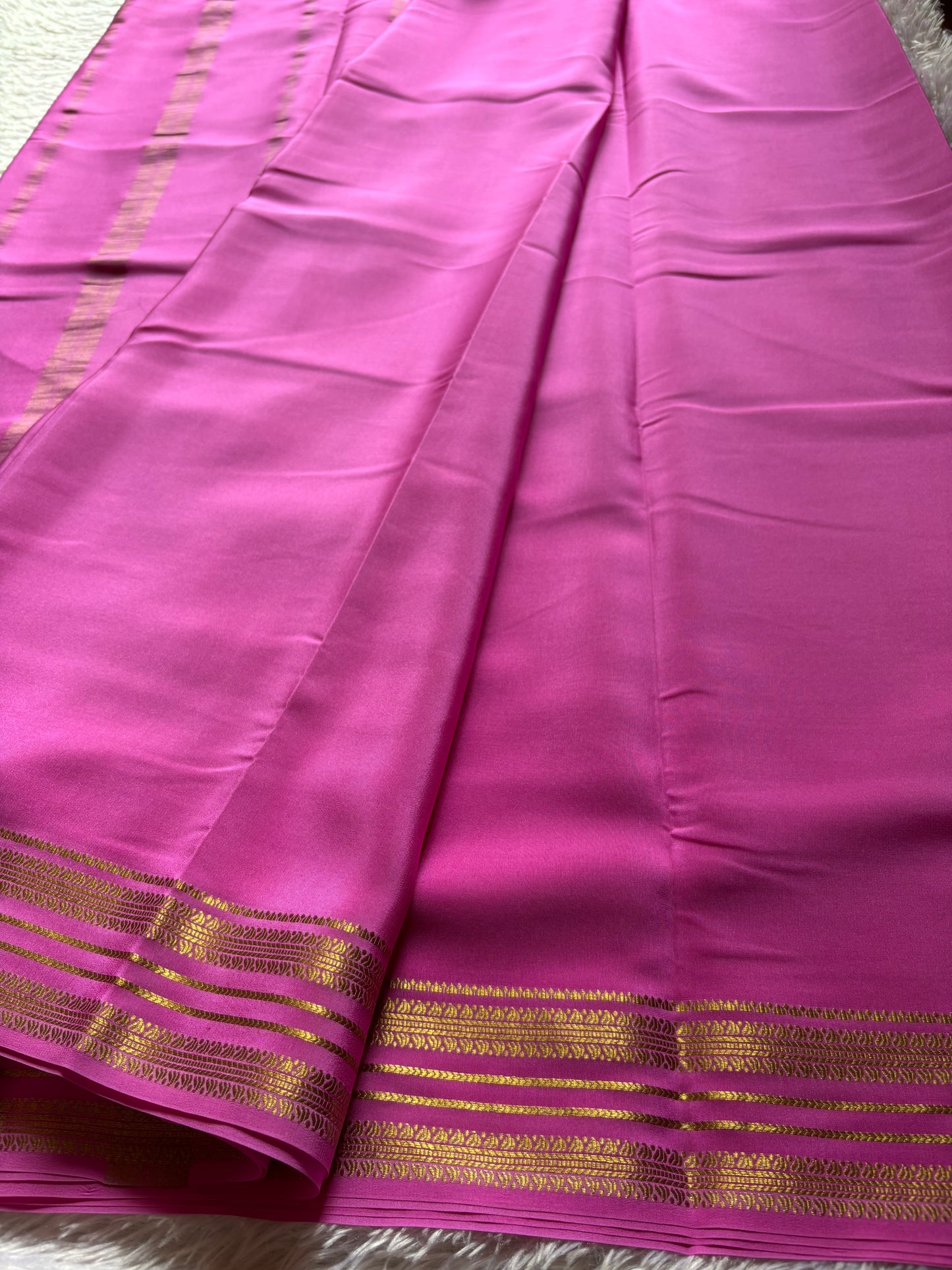 Raagini : Solid Rose pink