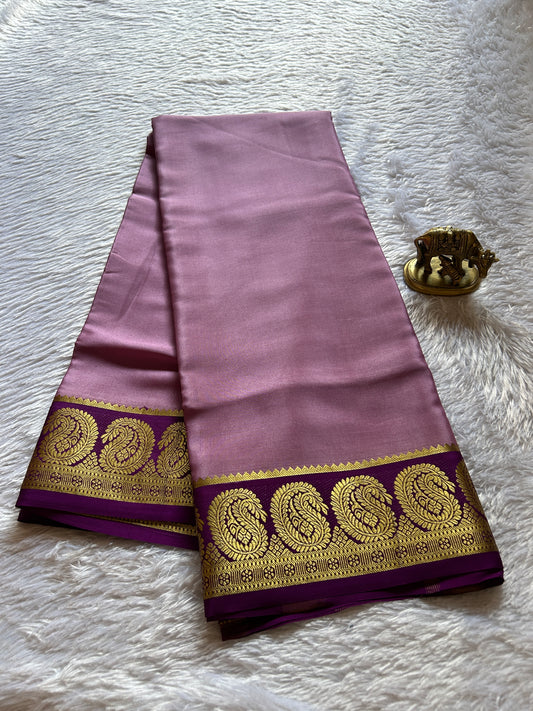 Mallika (2D) : Mauve pink-dark magenta