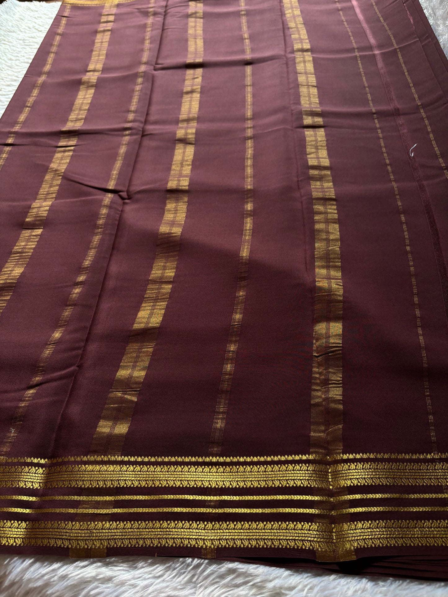 Raagini : Solid Chocolate brown