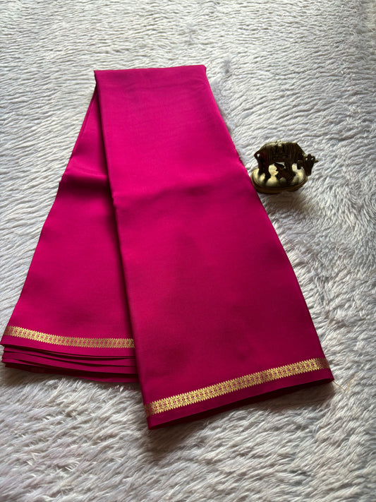 Mangala : Solid Rani pink