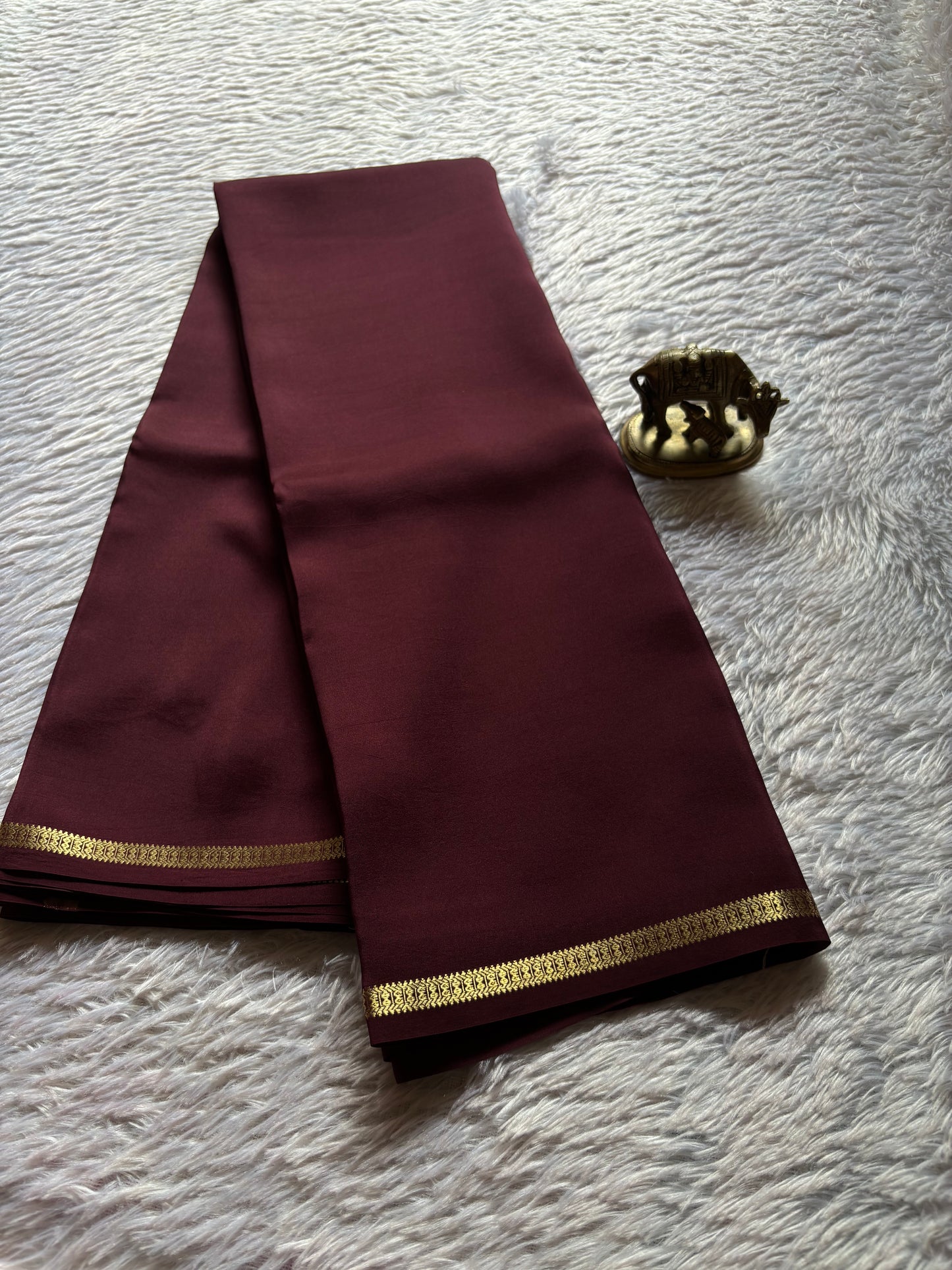 Mangala : Solid Chocolate brown