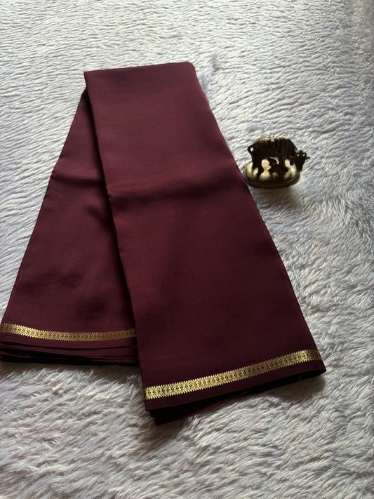 Mangala : Solid Chocolate brown