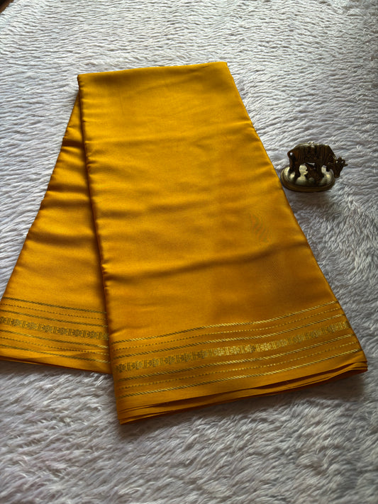 Mallige : Solid Golden yellow