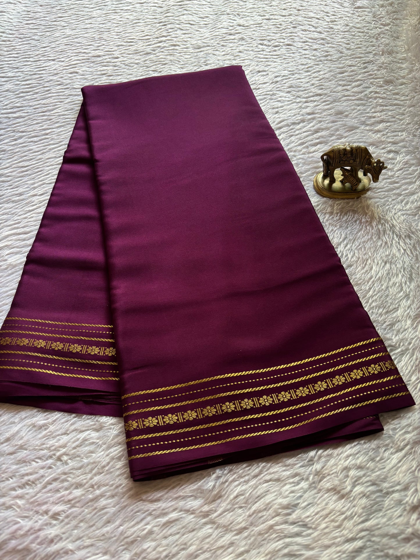Mallige : Solid Chocolate brown