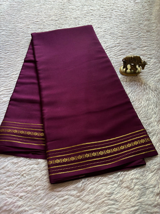 Mallige : Solid Chocolate brown