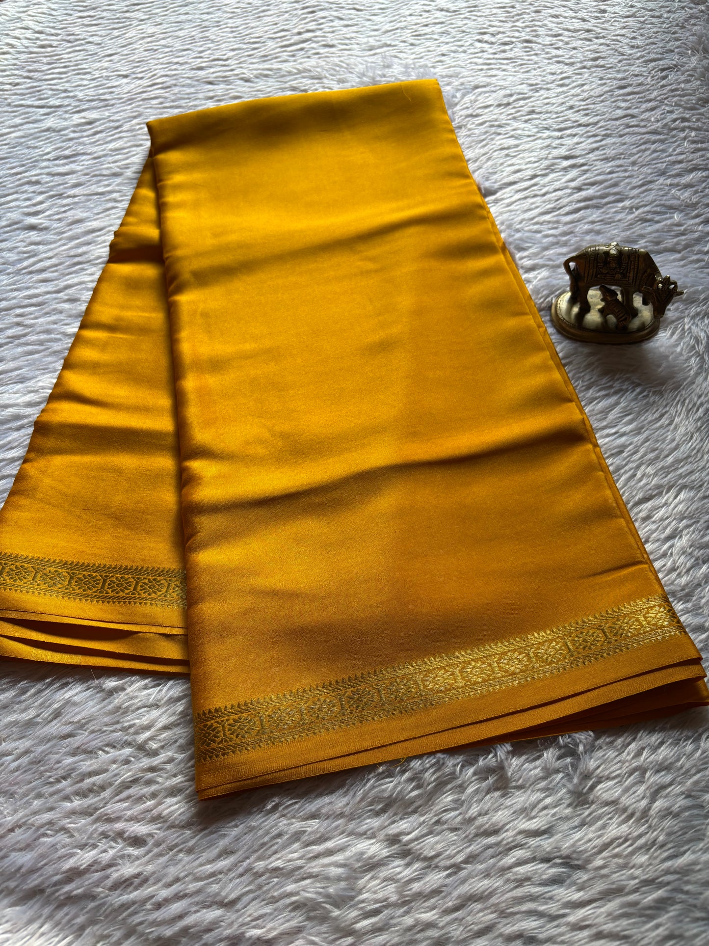 Rudrakshi : Solid Golden yellow