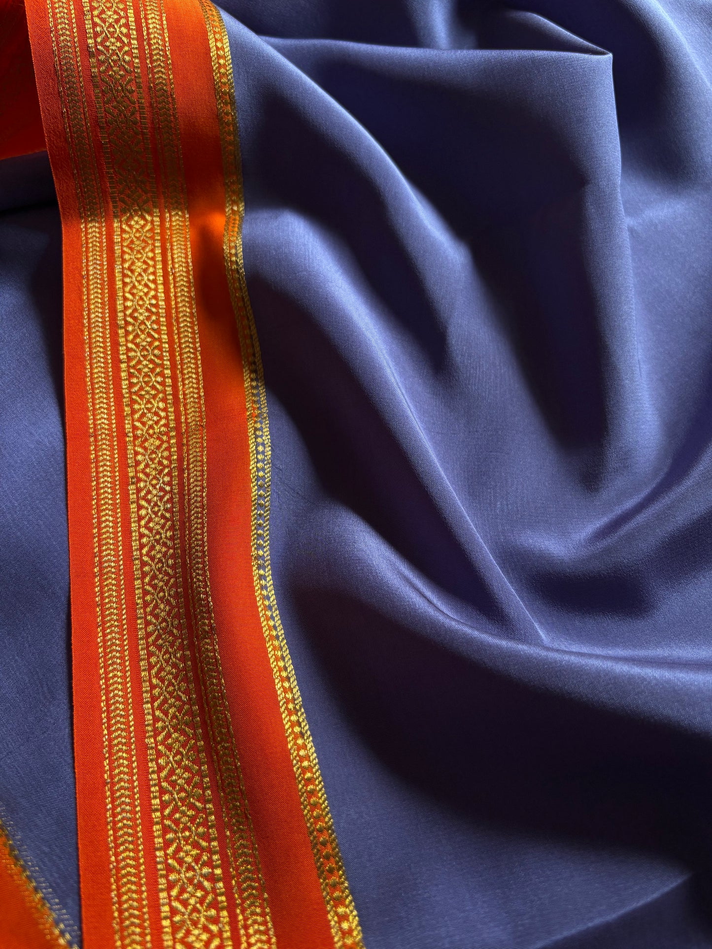 Shailaja (2D) : Bluish grey-orange
