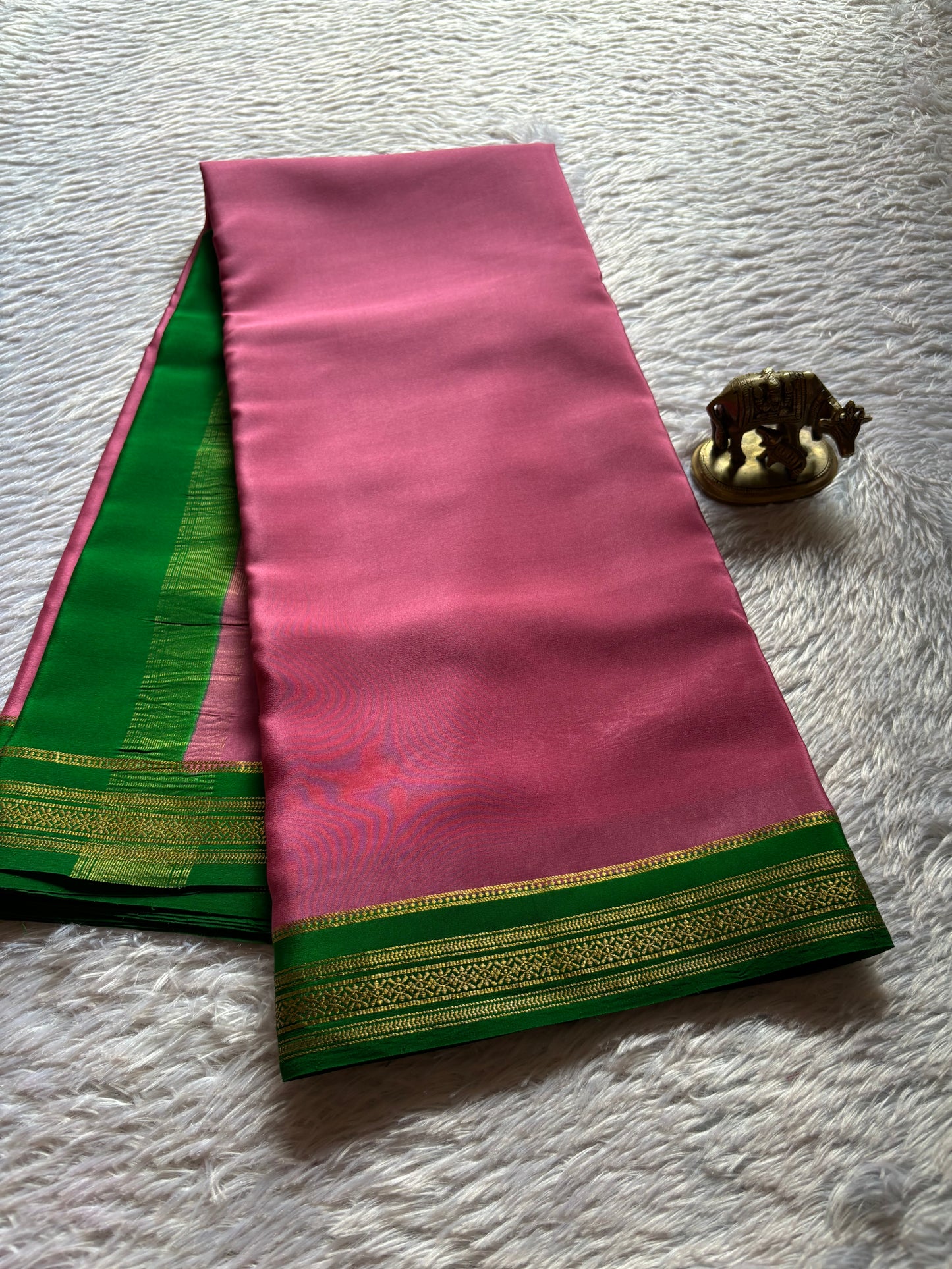 Shailaja (2D) : Cherry blossom pink-green