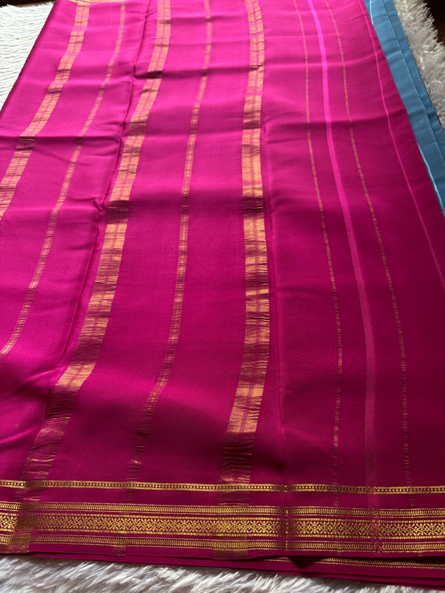 Shailaja (2D) : Steel blue-rani pink
