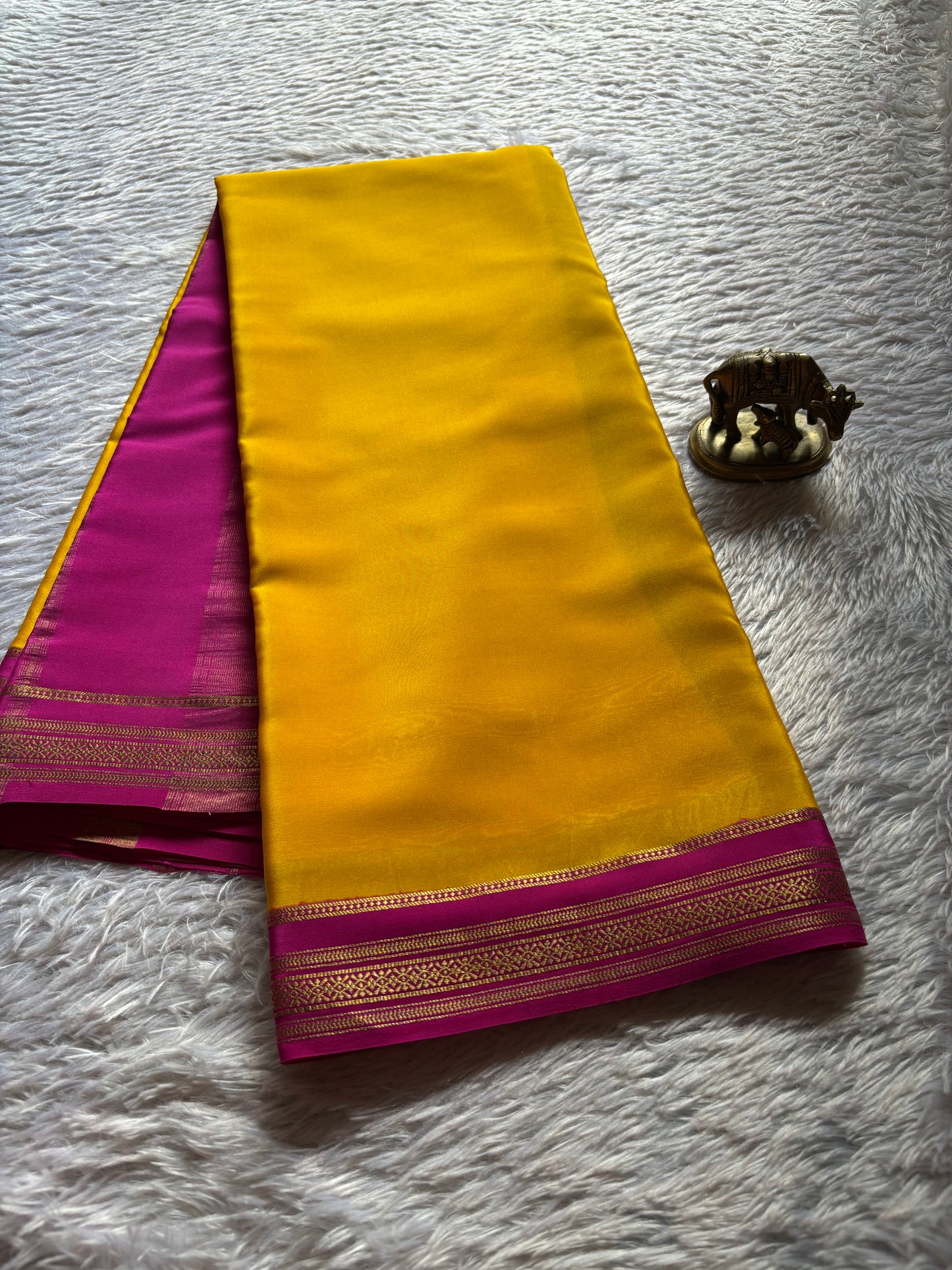 Shailaja (2D) : Golden yellow-rani pink